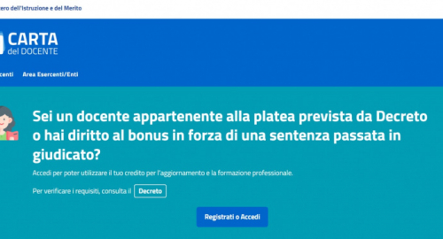Carta del docente 2026/27, interrogazione parlamentare: chiesti tempi certi